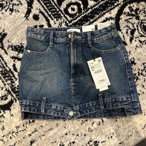 ZARA denim skirt, NWT, size XS
